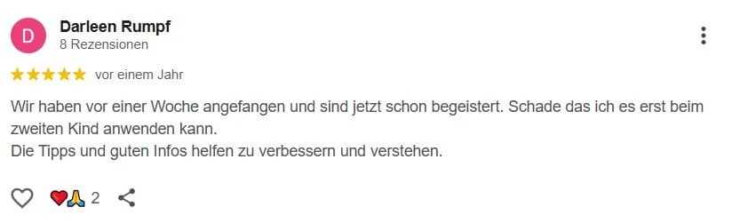 Google-Rezension 3 von 9 für Babyschlummerland