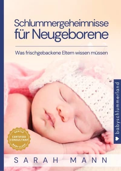 Buchcover Schlummergeheimnisse für Neugeborene