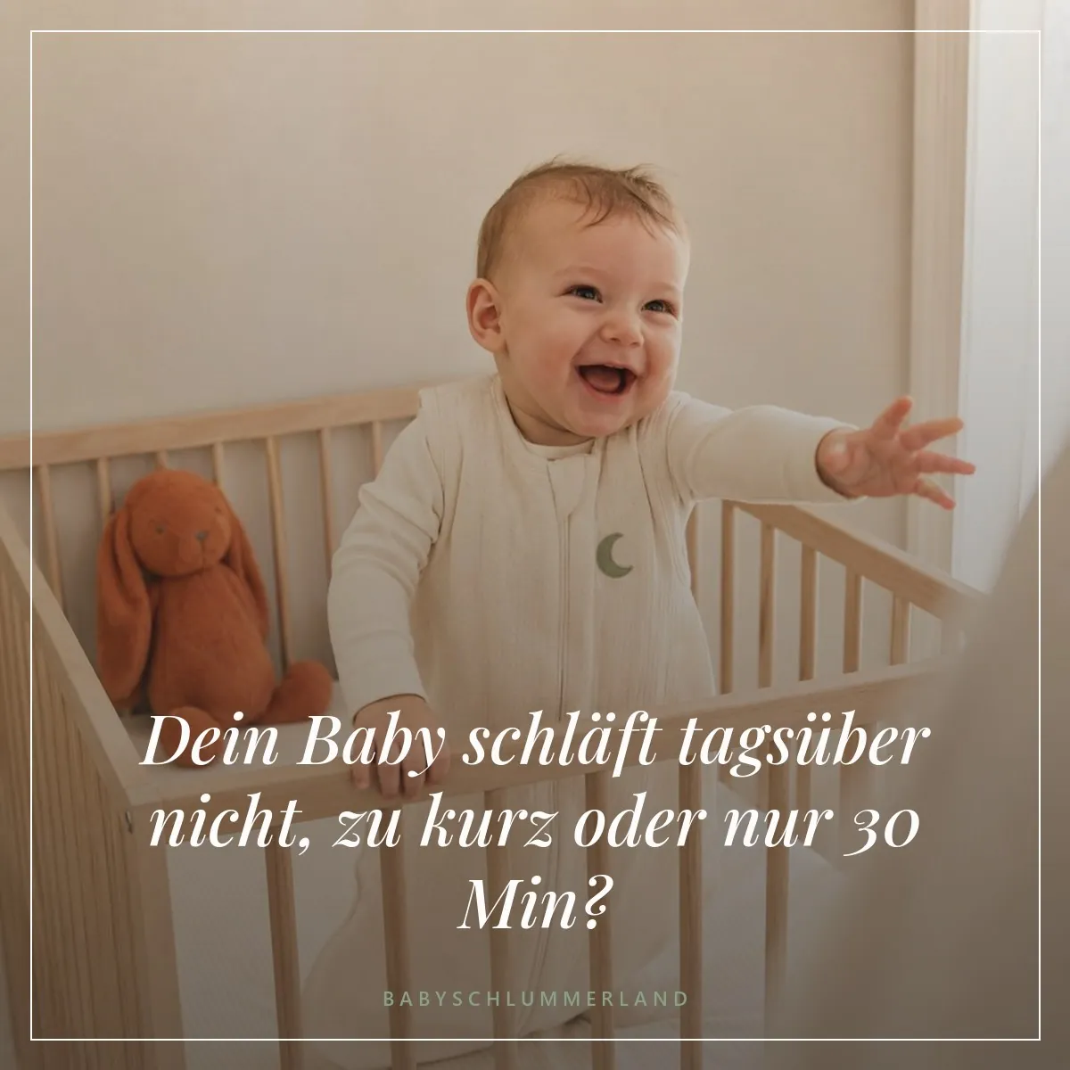 Dein Baby schläft tagsüber nicht, zu kurz oder nur 30 Min?