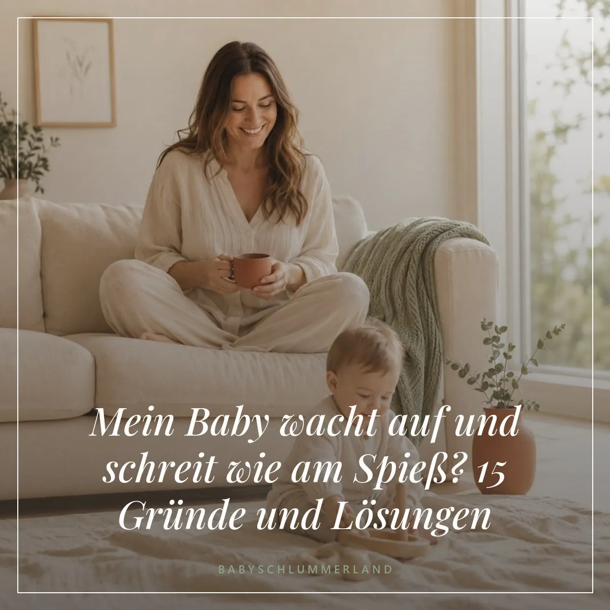 Mein Baby wacht auf und schreit wie am Spieß? 15 Gründe und Lösungen
