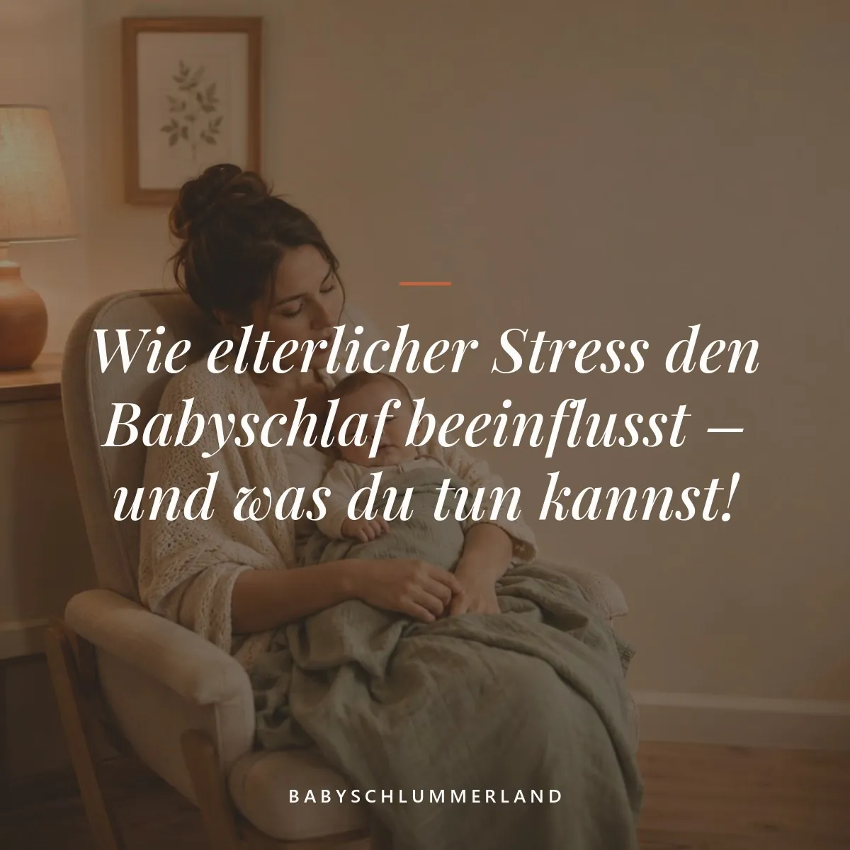 Wie elterlicher Stress den Babyschlaf beeinflusst – und was du tun kannst!