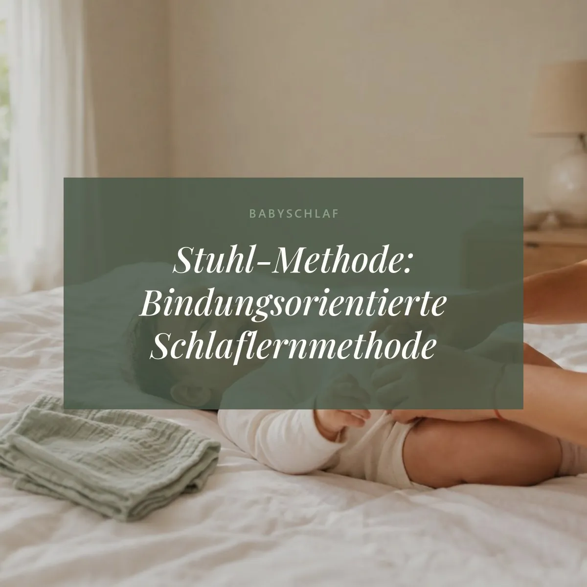 Stuhl-Methode: Bindungsorientierte Schlaflernmethode