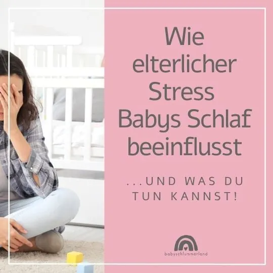 Wie elterlicher Stress Babys Schlaf beeinflusst
